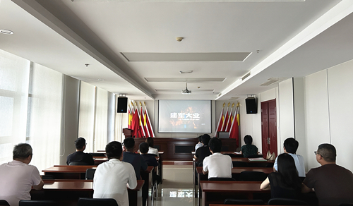 重温峥嵘历史 缅怀革命先烈——国信集团党支部组织观看《建军大业》